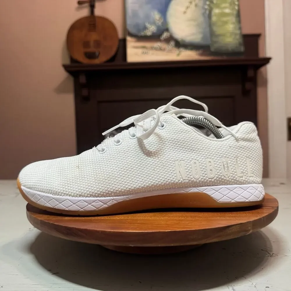NOBULL Outwork Mens Size 10.5 White Sneaker Shoes